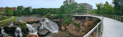 Reedy Falls and Bridge Pano