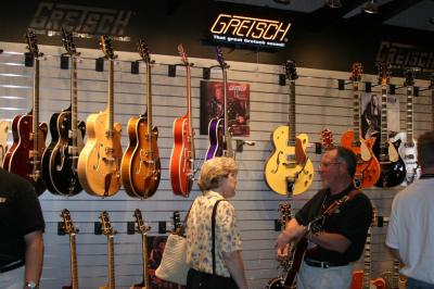 Sue Carson and Gretsches