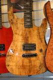 Spalted Setneck Showmaster w/Tribal inlay