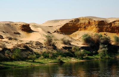 River and desert