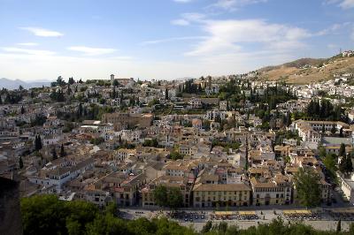 Albaicn from the Alhambra