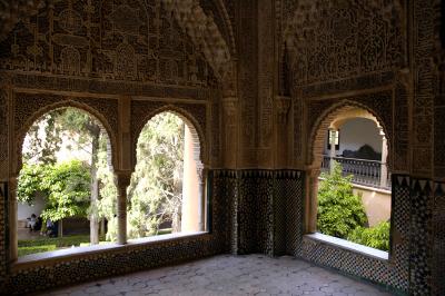 Balcony to the gardens