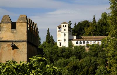 Generalife from the Alhambra