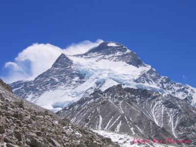 first view of naked Cho Oyu