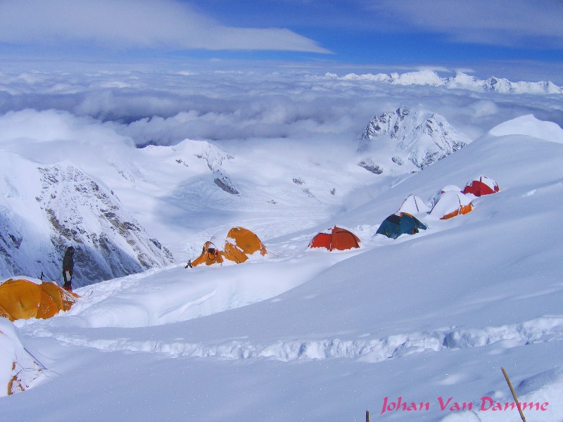 camp 2 at 7200 m