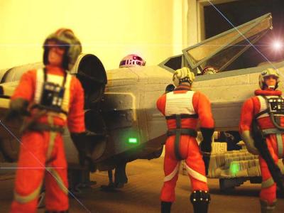 X-wing pilots on the ready
