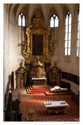 All Saint's Chapel Inside Hradcany Castle