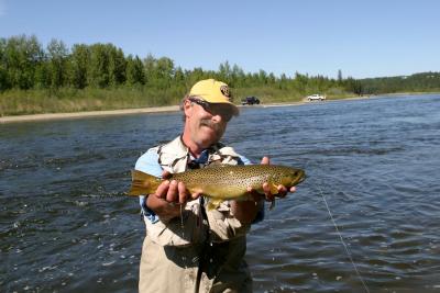 Some guy with a fish