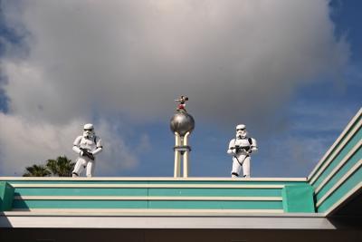 Stormtroopers onlooking