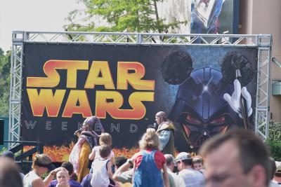 Star Wars weekend stage