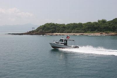 Boat Patrolling Tung Ping Chau