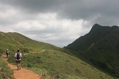 Tony and Jane on the Path to Sharp Peak 2