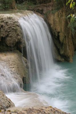 Waterfall at Small Pool (Close Up)