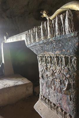 Water Chute inside Tham Phum Cave