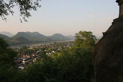 Luang Prahbrang from Phu Si