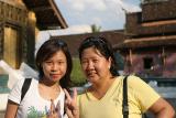 Joyce and Noon at Wat Xieng Thong