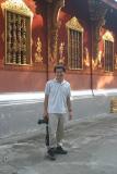 Khanh at Wat Xieng Thong