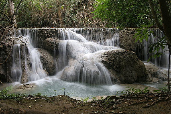 Cascading Waterfall