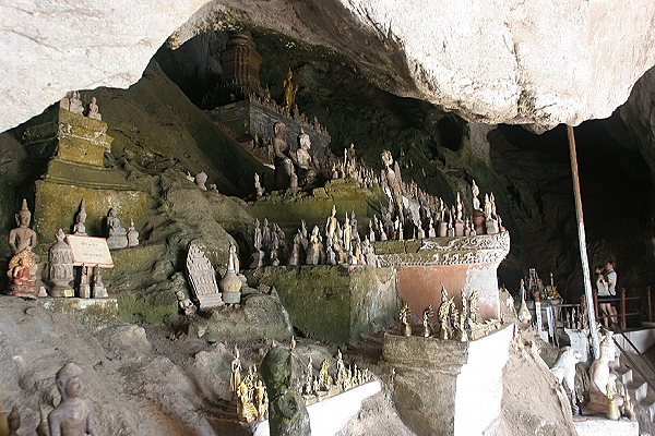 Buddas in the Tham Ting Cave