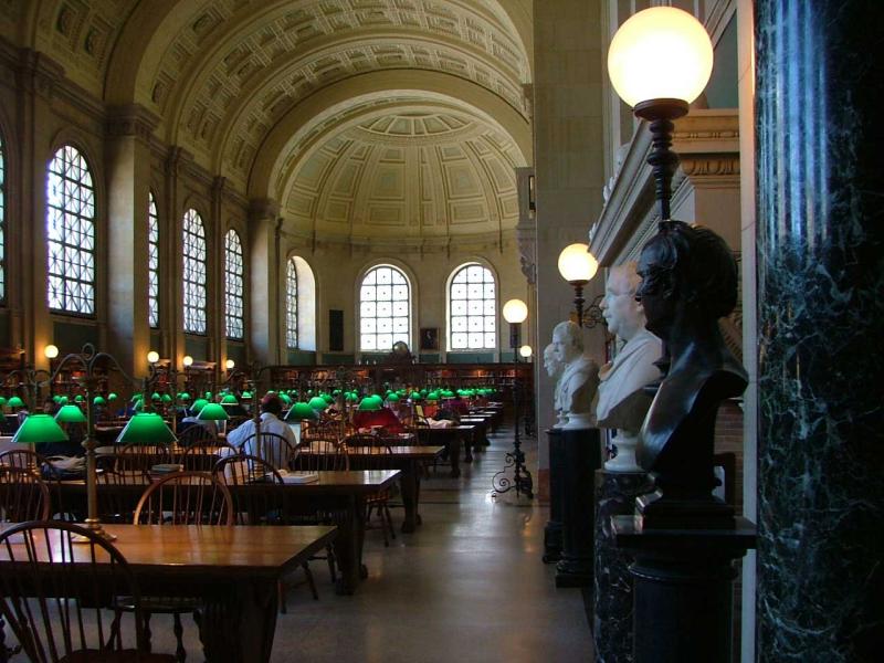 Public Library Reading Room
