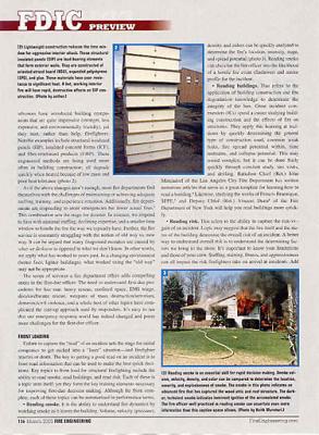 Fire Engineering Magazine (pg. 136) March 2005