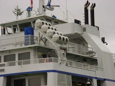 Bowen Queen 50 person life rafts