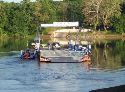 The Jubal E. Early ferry at Whites Ferry