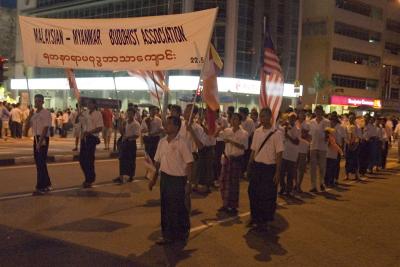 Wesak (Vesak) Day procession in Kuala Lumpur, 2005
