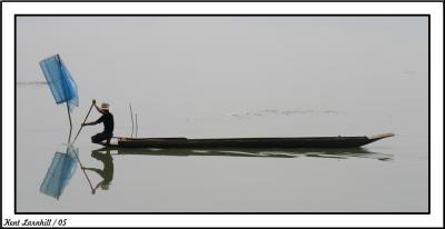 Phayao lake fishing