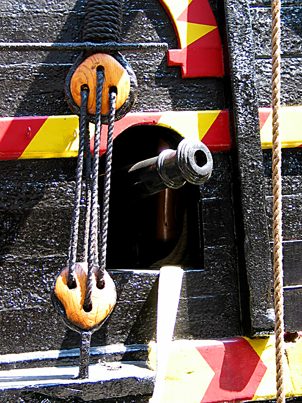 More Golden Hind detail