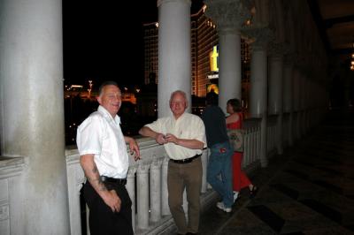 Two suave sophisticated chaps at the Venetian - Las Vegas
