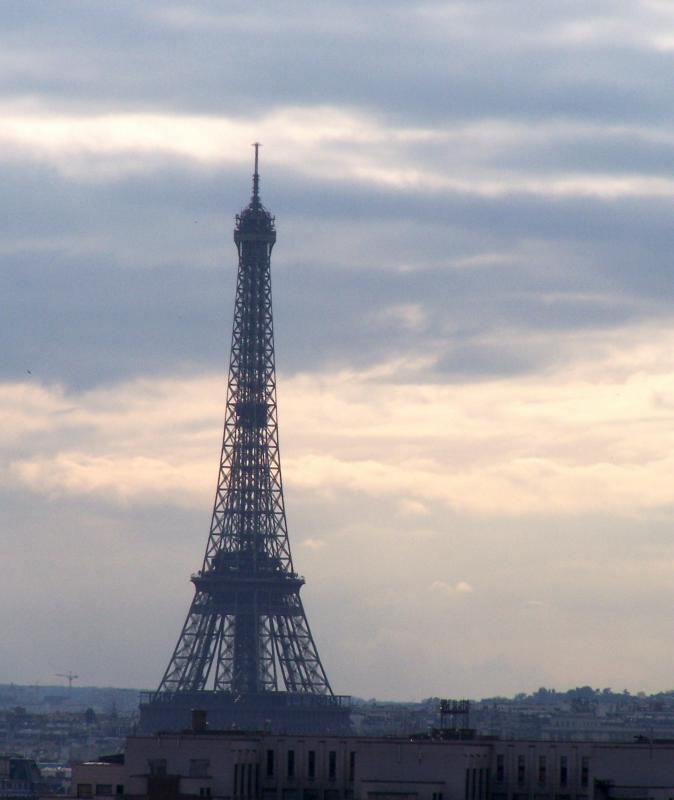 My First Glimpse of the Eiffel Tower