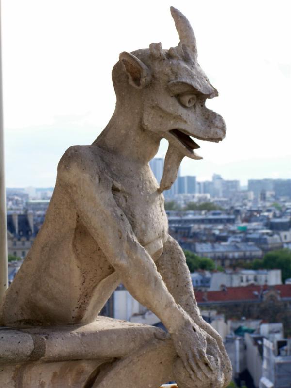 Gargoyle with Horn