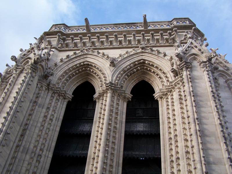 Looking Up at the Gargoyles