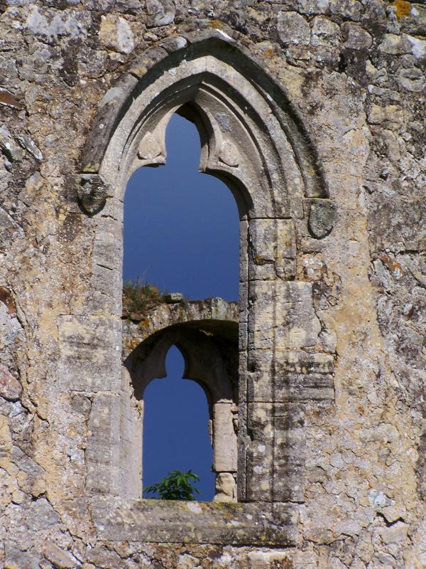 Window within a Window - Remains of Ancient Church