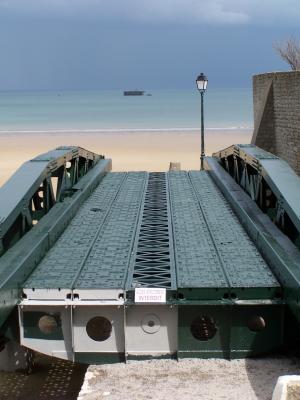 Example of Floating Harbor at Arromanches