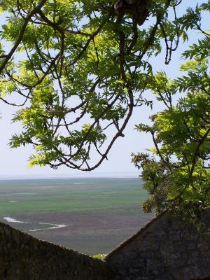 View from Mont St. Michel