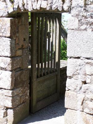 Gate at Mont St. Michel