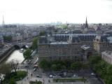 View of Paris from top of Notre Dame