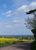 Approaching Normandy Coast