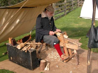 Man In Costume at Stokesay Castle