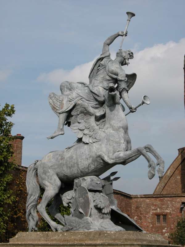 Statue of Fame at Powis Castle