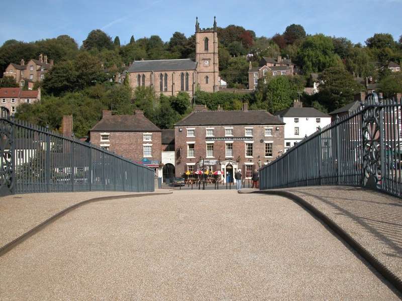 Ironbridge - View from top of bridge