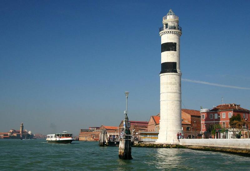 Vaparetto arriving at Murano