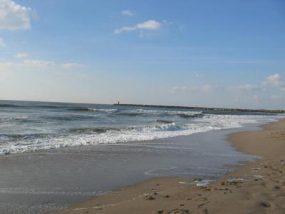 het strand