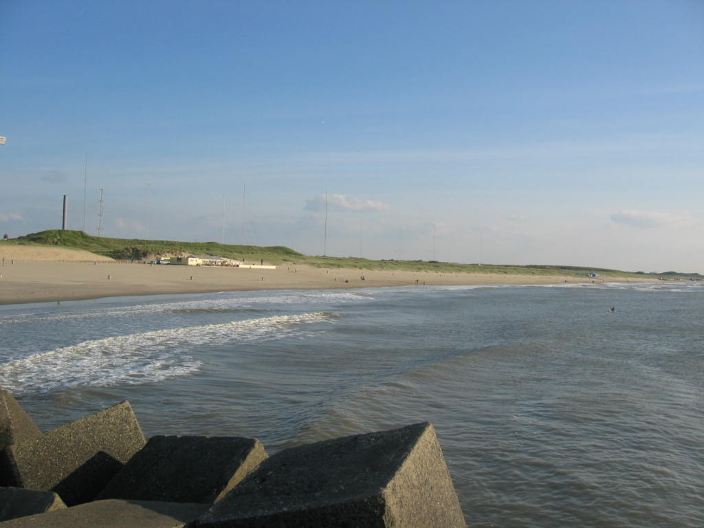 het strand