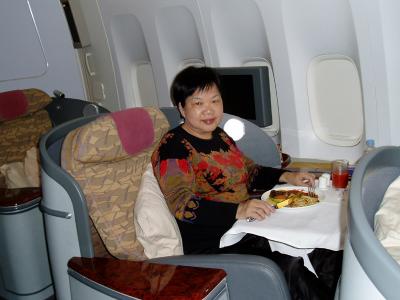 China Airline....First class!!!