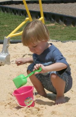 Boy in Park, May 21, 2005