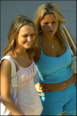 Mother and daughter