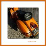 Orange scooter, Cascais